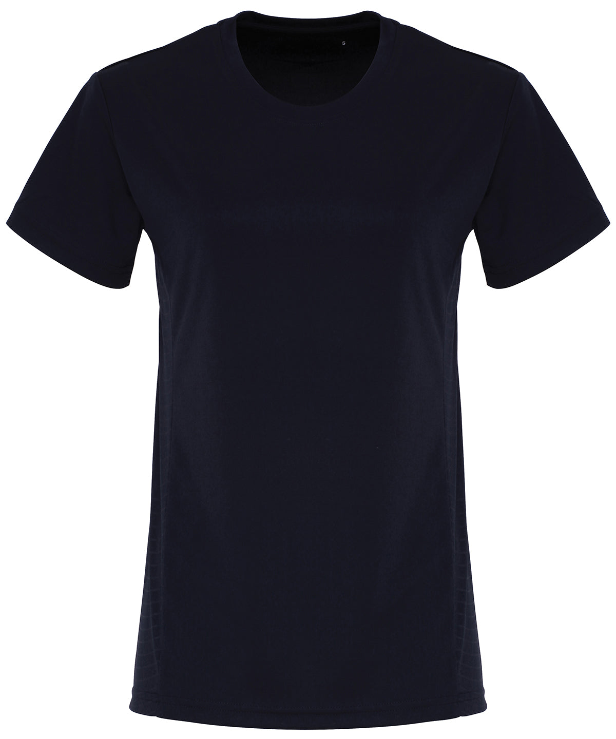 French Navy - Women's TriDri® embossed panel t-shirt T-Shirts TriDri® Activewear & Performance, Exclusives, Rebrandable, Sports & Leisure, T-Shirts & Vests, UPF Protection Schoolwear Centres