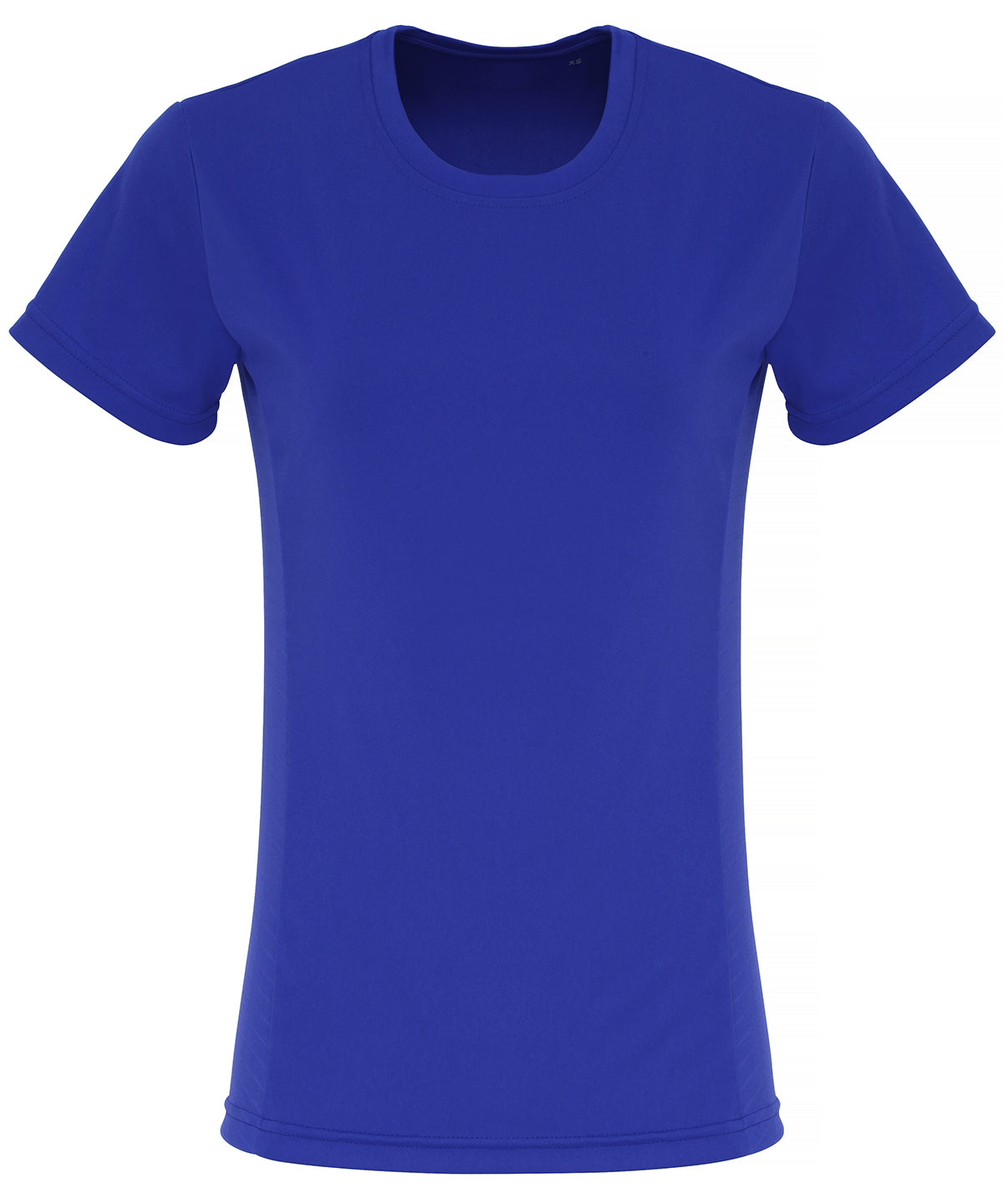 Royal - Women's TriDri® embossed panel t-shirt T-Shirts TriDri® Activewear & Performance, Exclusives, Rebrandable, Sports & Leisure, T-Shirts & Vests, UPF Protection Schoolwear Centres