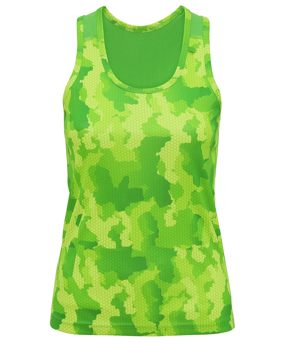 Camo Green - Women's TriDri® Hexoflage® performance vest Vests TriDri® Activewear & Performance, Athleisurewear, Camo, Exclusives, Rebrandable, Sports & Leisure, T-Shirts & Vests, Women's Fashion Schoolwear Centres