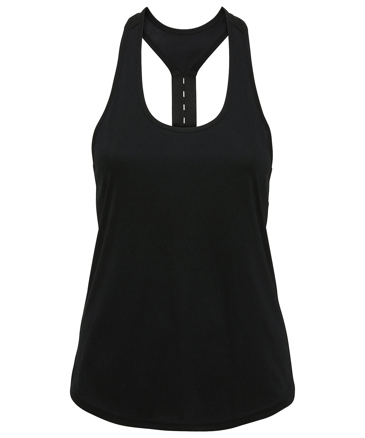 Black - Women's TriDri® performance strap back vest Vests TriDri® Activewear & Performance, Athleisurewear, Back to the Gym, Exclusives, Must Haves, New Colours For 2022, Rebrandable, Sports & Leisure, T-Shirts & Vests, Team Sportswear Schoolwear Centres