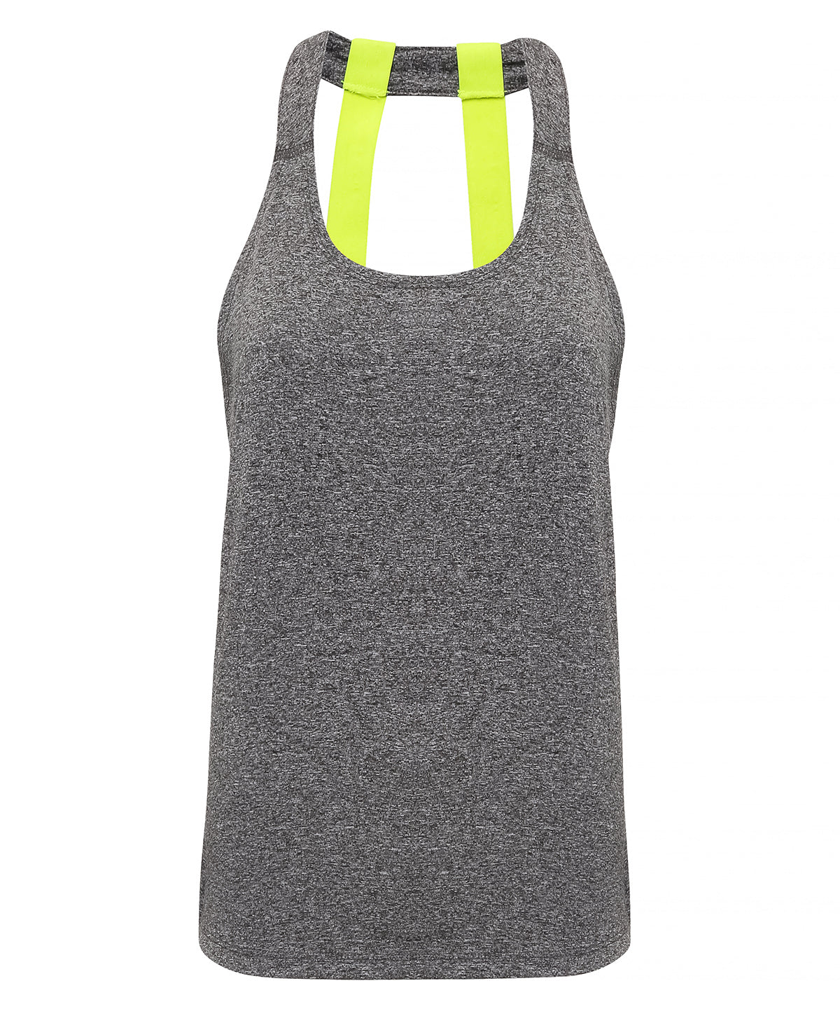 Black Melange - Women's TriDri® double strap back vest Vests TriDri® Activewear & Performance, Back to the Gym, Exclusives, Must Haves, Sports & Leisure, T-Shirts & Vests, Team Sportswear, Women's Fashion Schoolwear Centres