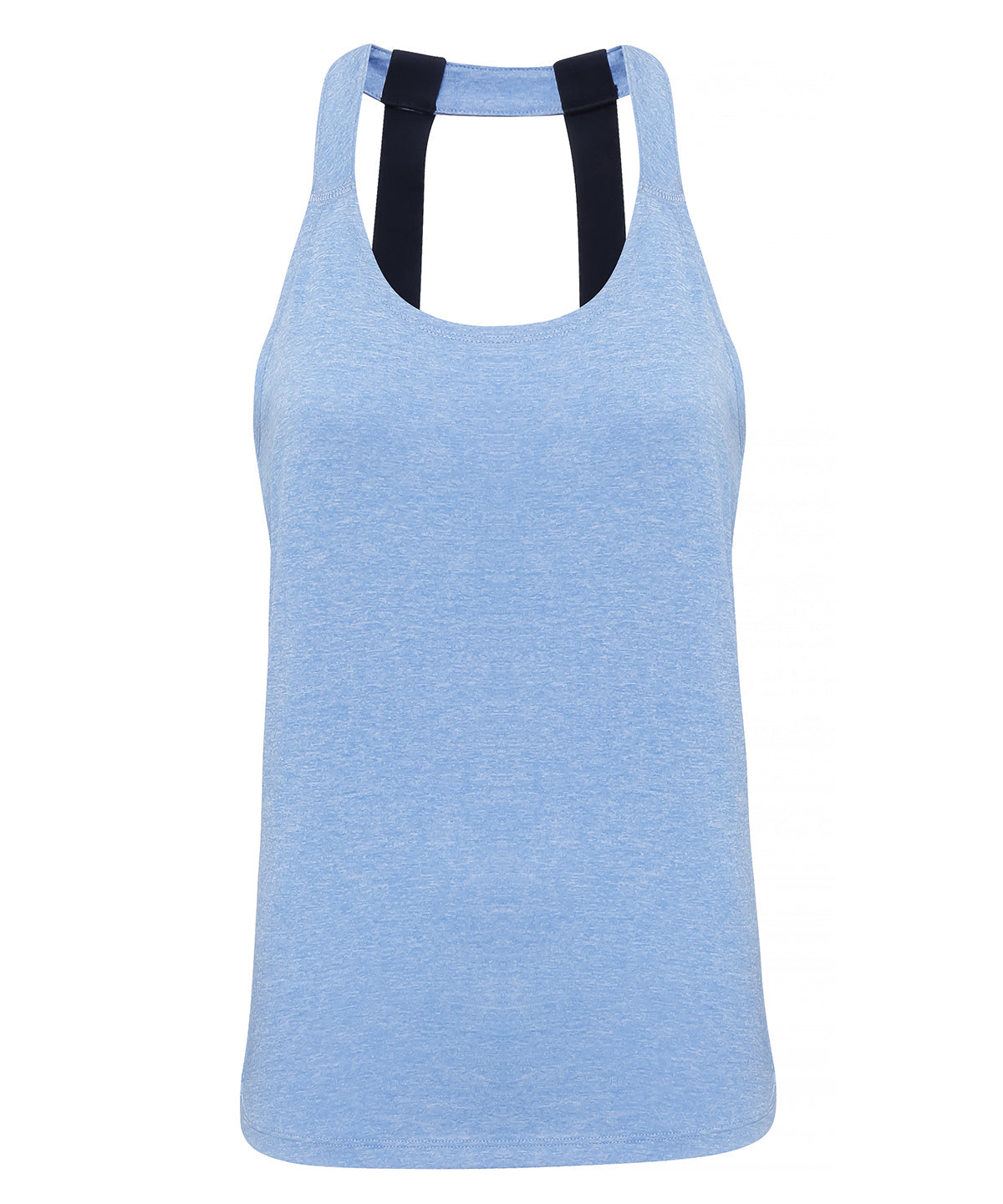 Cornflower Melange - Women's TriDri® double strap back vest Vests TriDri® Activewear & Performance, Back to the Gym, Exclusives, Must Haves, Sports & Leisure, T-Shirts & Vests, Team Sportswear, Women's Fashion Schoolwear Centres