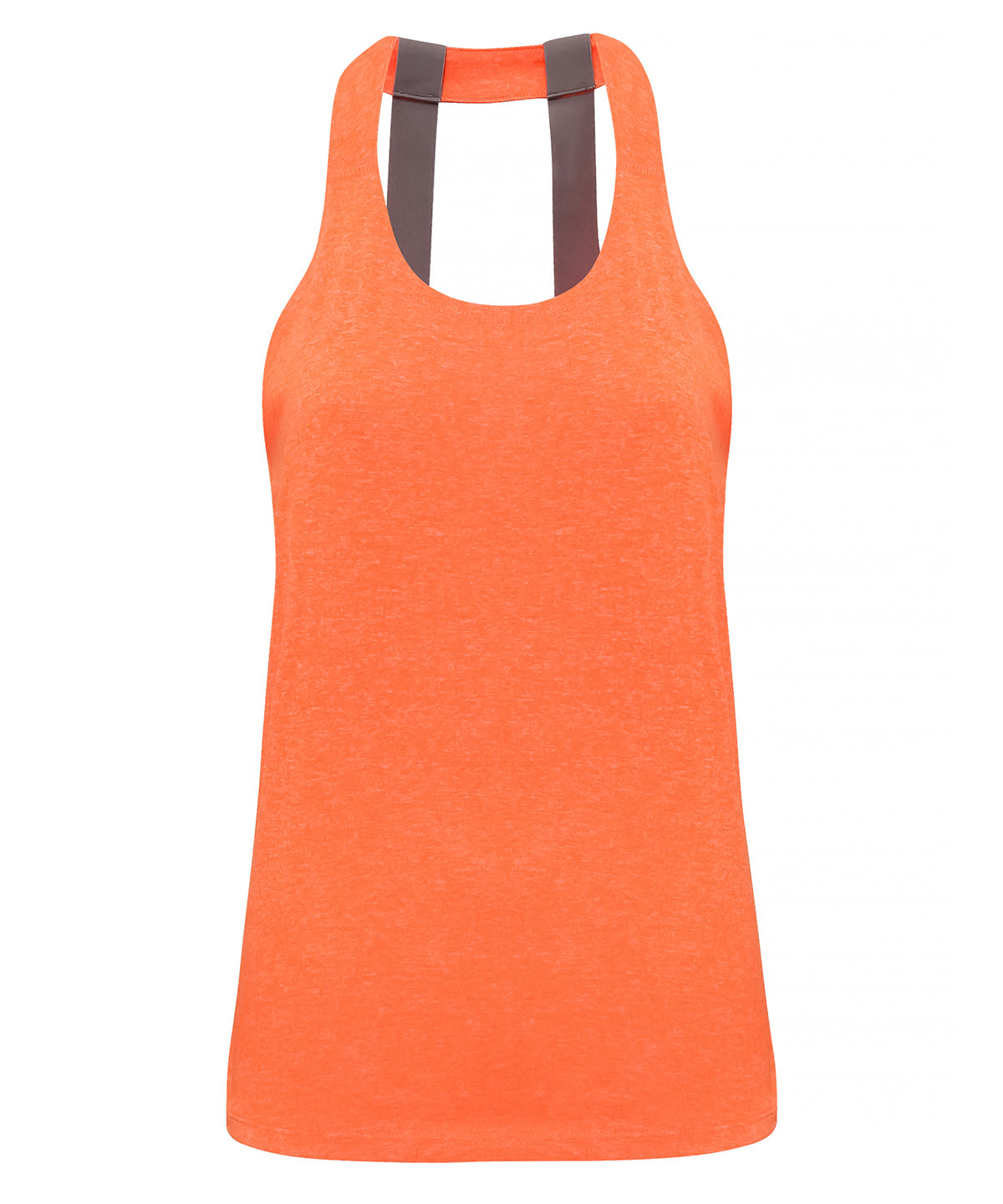 Lightning Orange Melange - Women's TriDri® double strap back vest Vests TriDri® Activewear & Performance, Back to the Gym, Exclusives, Must Haves, Sports & Leisure, T-Shirts & Vests, Team Sportswear, Women's Fashion Schoolwear Centres