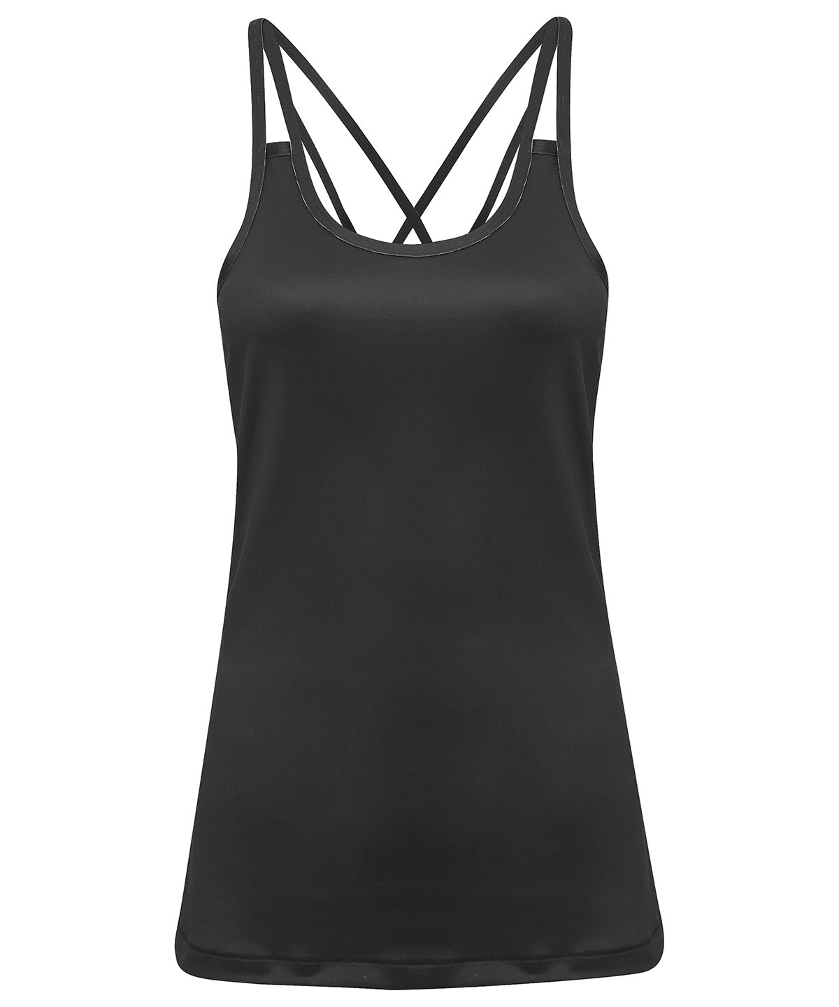 Charcoal - Women's TriDri® 'laser cut' spaghetti strap vest Vests TriDri® Activewear & Performance, Exclusives, Raladeal - Recently Added, Sports & Leisure, T-Shirts & Vests, Women's Fashion Schoolwear Centres