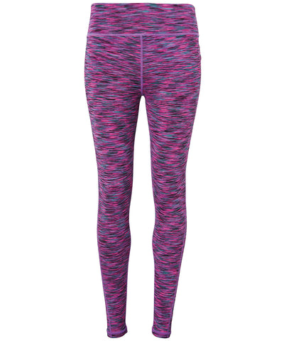 Space Pink - Women's TriDri® performance leggings Leggings TriDri® Activewear & Performance, Athleisurewear, Back to the Gym, Exclusives, Leggings, Lounge Sets, Must Haves, On-Trend Activewear, Outdoor Sports, Rebrandable, Sports & Leisure, Team Sportswear, Trousers & Shorts, UPF Protection Schoolwear Centres