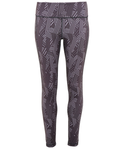 Charcoal - Women's TriDri® performance crossline leggings full-length Leggings TriDri® Activewear & Performance, Exclusives, Leggings, Sports & Leisure, Trousers & Shorts, Women's Fashion Schoolwear Centres