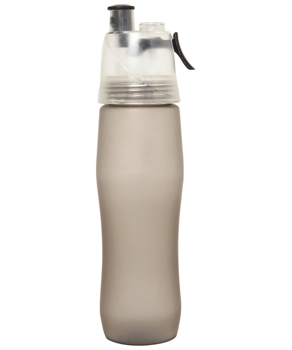 Grey - TriDri® Fitness spray and refresh bottle Bottles TriDri® Activewear & Performance, Exclusives, Gifting & Accessories, Rebrandable, Sports & Leisure Schoolwear Centres