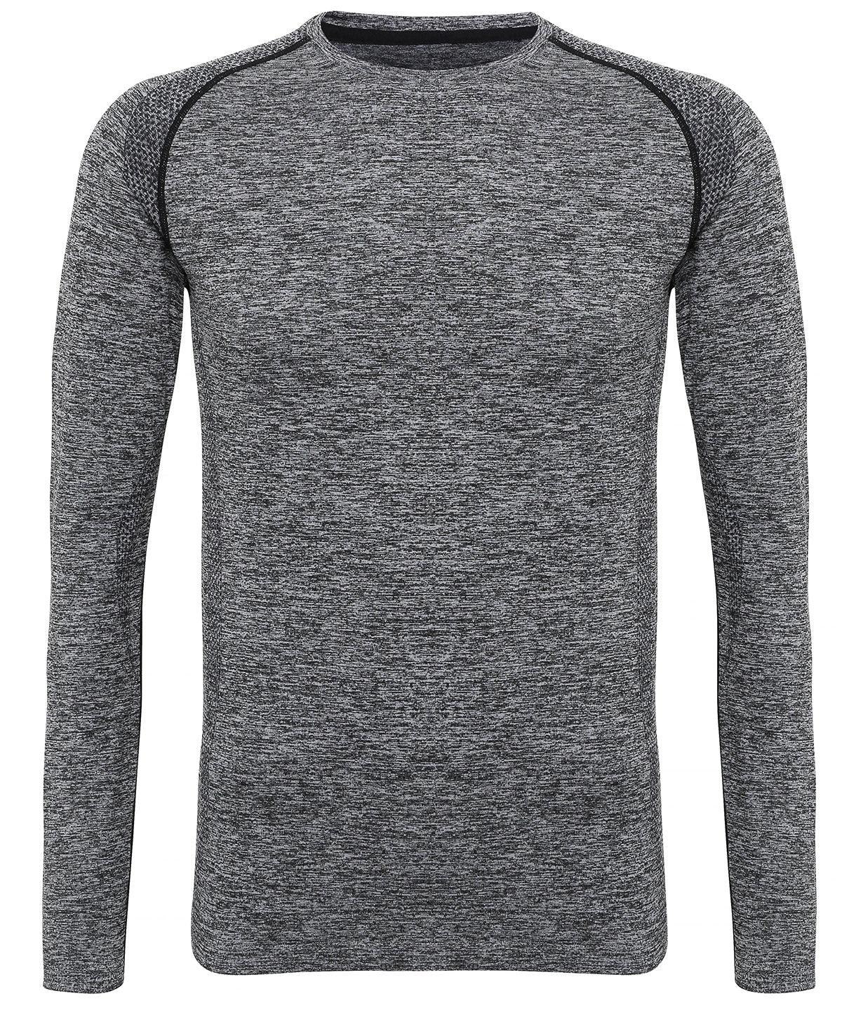 Charcoal - TriDri® Seamless '3D fit' multi-sport performance long sleeve top T-Shirts TriDri® Activewear & Performance, Exclusives, Outdoor Sports, Sports & Leisure, T-Shirts & Vests Schoolwear Centres