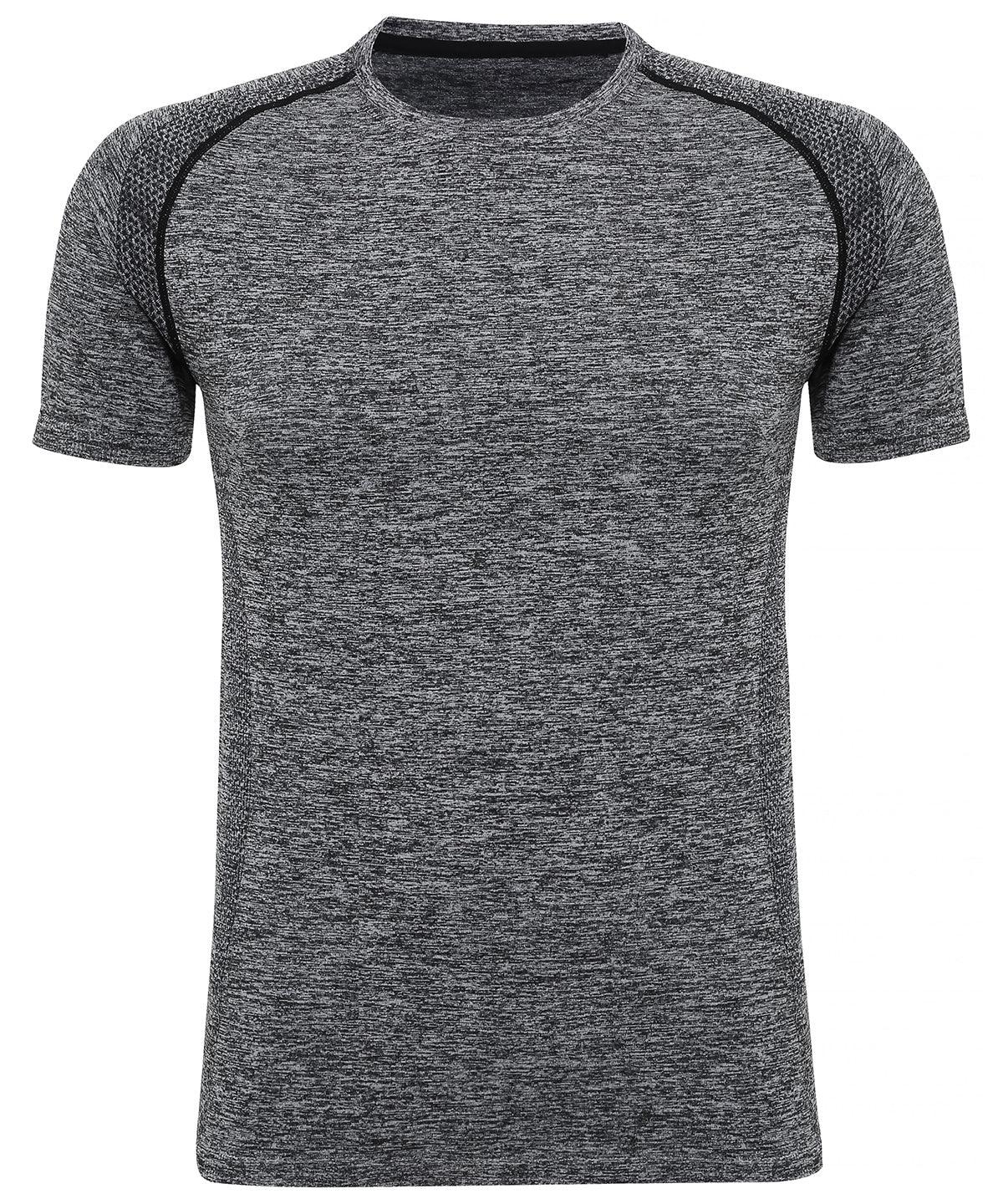 Charcoal - TriDri® Seamless '3D fit' multi-sport performance short sleeve top T-Shirts TriDri® Activewear & Performance, Exclusives, Sports & Leisure, T-Shirts & Vests Schoolwear Centres