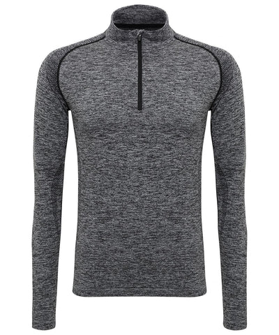 Charcoal - TriDri® Seamless '3D fit' multi-sport performance zip top Sports Overtops TriDri® Activewear & Performance, Exclusives, Outdoor Sports, Sports & Leisure Schoolwear Centres