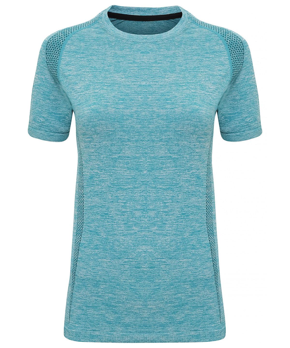 Turquoise - Women's TriDri® seamless '3D fit' multi-sport performance short sleeve top T-Shirts TriDri® Activewear & Performance, Exclusives, Sports & Leisure, T-Shirts & Vests, Women's Fashion Schoolwear Centres