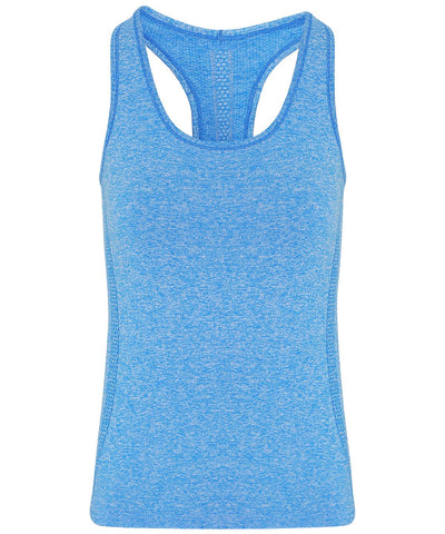 Sapphire - Women's TriDri® seamless '3D fit' multi-sport sculpt vest Vests TriDri® Activewear & Performance, Back to the Gym, Co-ords, Exclusives, Gymwear, Must Haves, New Colours For 2022, Rebrandable, Sports & Leisure, T-Shirts & Vests Schoolwear Centres