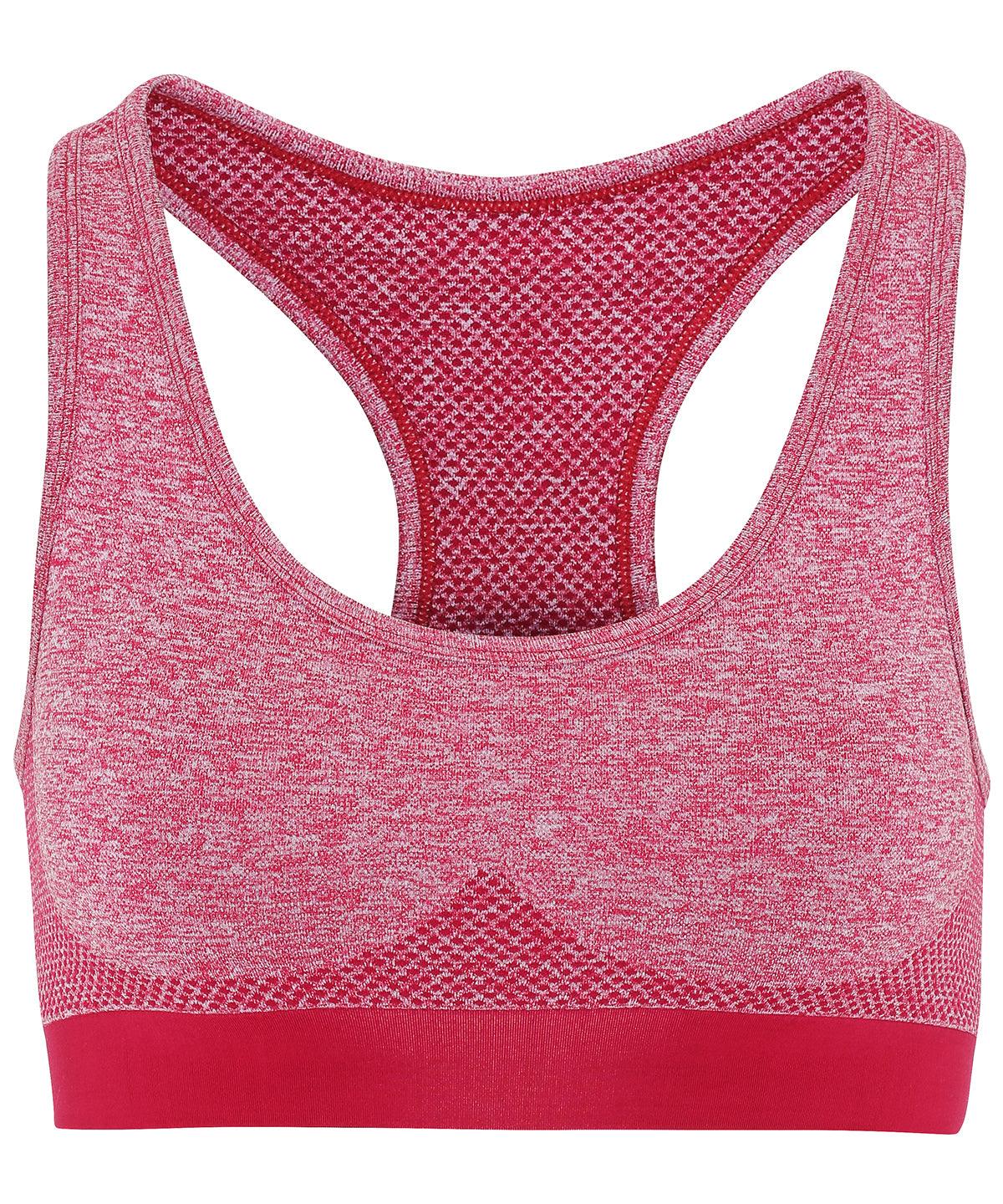 Burgundy - TriDri® seamless '3D fit' multi-sport sculpt bra Bras TriDri® Activewear & Performance, Athleisurewear, Back to Fitness, Back to the Gym, Co-ords, Exclusives, Gymwear, Lounge & Underwear, Must Haves, New Colours For 2022, Rebrandable Schoolwear Centres