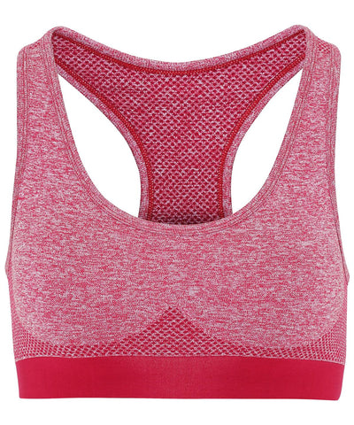 Burgundy - TriDri® seamless '3D fit' multi-sport sculpt bra Bras TriDri® Activewear & Performance, Athleisurewear, Back to Fitness, Back to the Gym, Co-ords, Exclusives, Gymwear, Lounge & Underwear, Must Haves, New Colours For 2022, Rebrandable Schoolwear Centres