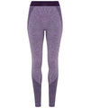 Purple - Women's TriDri® seamless '3D fit' multi-sport sculpt leggings Leggings TriDri® Activewear & Performance, Athleisurewear, Back to Fitness, Back to the Gym, Co-ords, Exclusives, Fashion Leggings, Leggings, Must Haves, Rebrandable, Sports & Leisure, Trousers & Shorts Schoolwear Centres