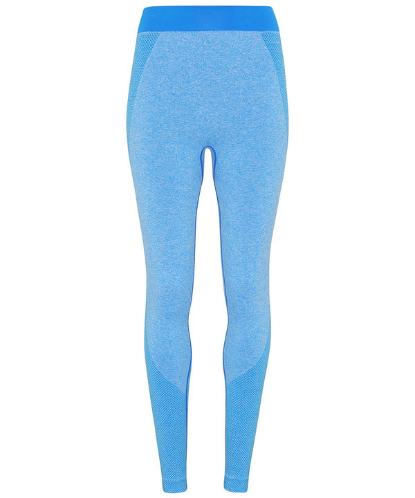 Sapphire - Women's TriDri® seamless '3D fit' multi-sport sculpt leggings Leggings TriDri® Activewear & Performance, Athleisurewear, Back to Fitness, Back to the Gym, Co-ords, Exclusives, Fashion Leggings, Leggings, Must Haves, Rebrandable, Sports & Leisure, Trousers & Shorts Schoolwear Centres