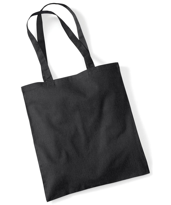 Black - Bag for life - long handles Bags Westford Mill Bags & Luggage, Crafting, Must Haves, Rebrandable Schoolwear Centres