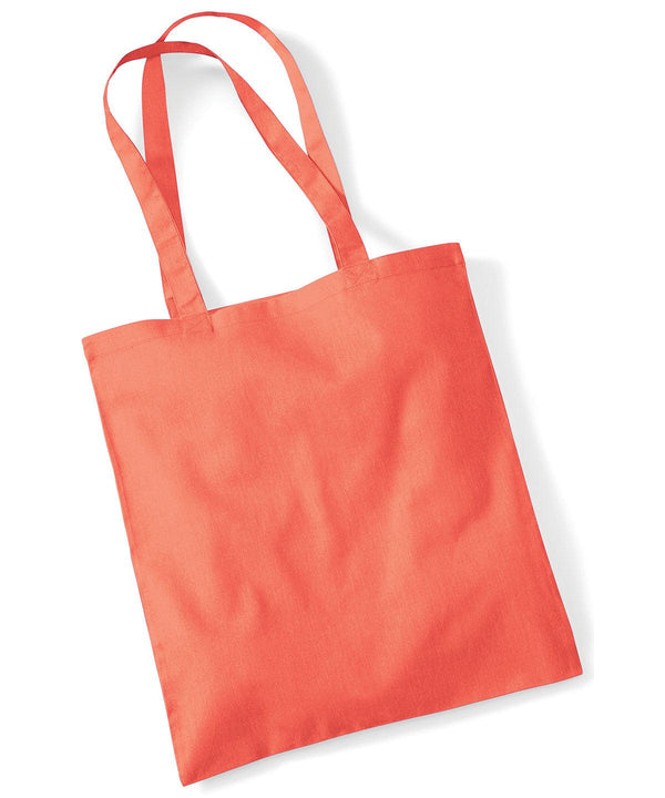 Coral - Bag for life - long handles Bags Westford Mill Bags & Luggage, Crafting, Must Haves, Rebrandable Schoolwear Centres