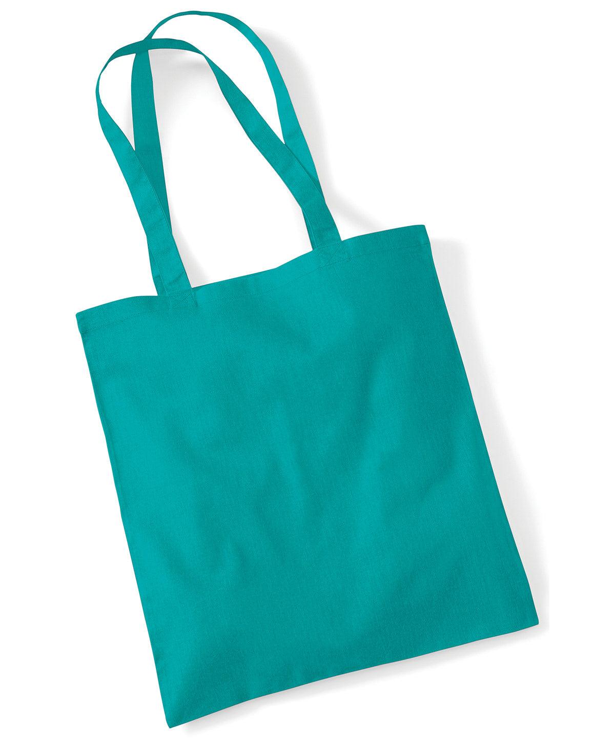 Emerald - Bag for life - long handles Bags Westford Mill Bags & Luggage, Crafting, Must Haves, Rebrandable Schoolwear Centres