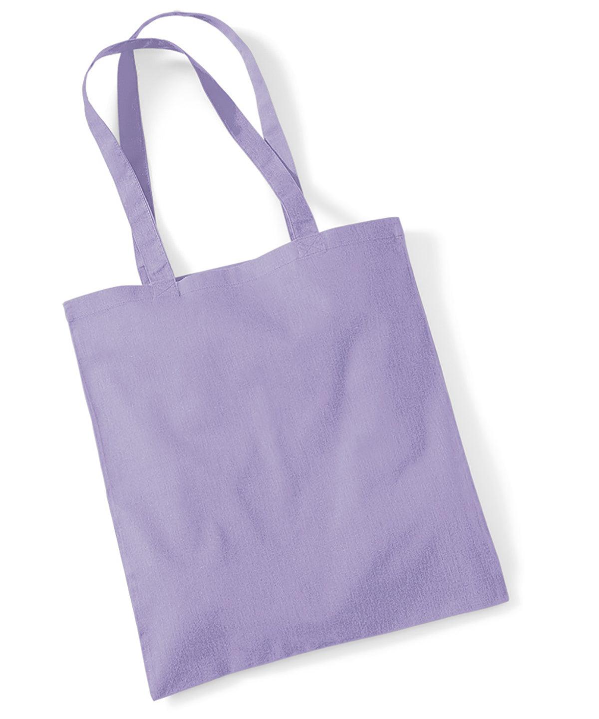 Lavender - Bag for life - long handles Bags Westford Mill Bags & Luggage, Crafting, Must Haves, Rebrandable Schoolwear Centres