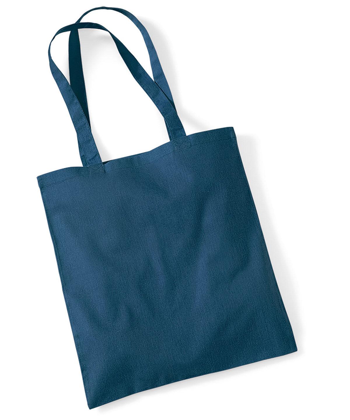 Petrol - Bag for life - long handles Bags Westford Mill Bags & Luggage, Crafting, Must Haves, Rebrandable Schoolwear Centres