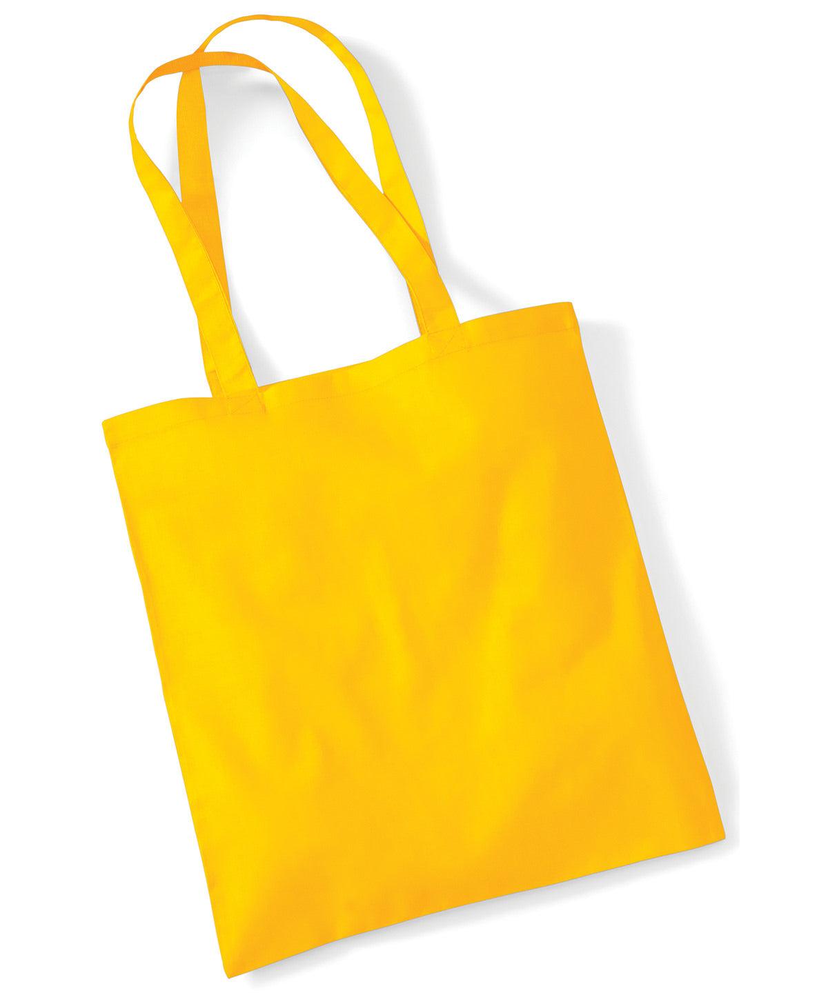 Sunflower - Bag for life - long handles Bags Westford Mill Bags & Luggage, Crafting, Must Haves, Rebrandable Schoolwear Centres