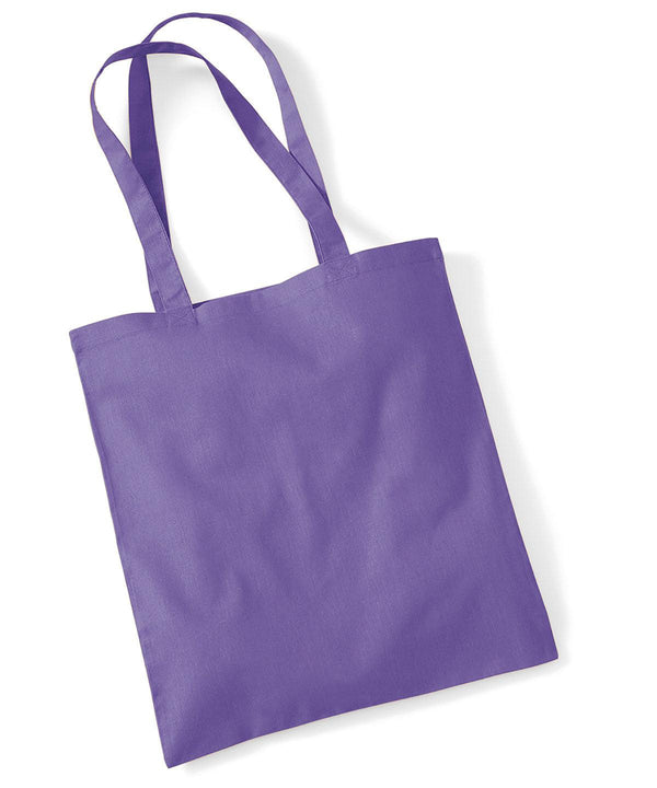 Violet - Bag for life - long handles Bags Westford Mill Bags & Luggage, Crafting, Must Haves, Rebrandable Schoolwear Centres