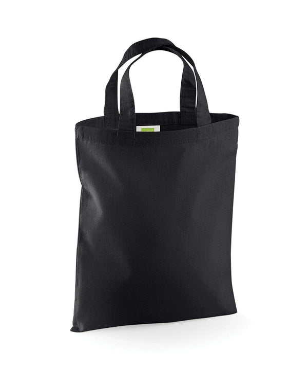 Black - Mini bag for life Bags Westford Mill Bags & Luggage Schoolwear Centres