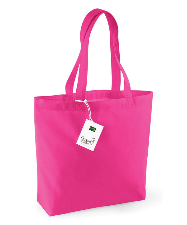 Fuchsia - Organic cotton shopper Bags Westford Mill Bags & Luggage, Must Haves, Organic & Conscious Schoolwear Centres
