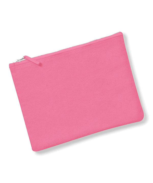 True Pink - Canvas accessory pouch Bags Westford Mill Bags & Luggage, Must Haves Schoolwear Centres