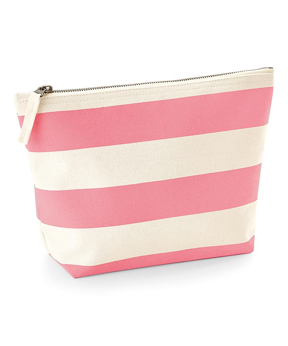 Natural/Pink - Nautical accessory bag Bags Westford Mill Bags & Luggage, Holiday Season Schoolwear Centres