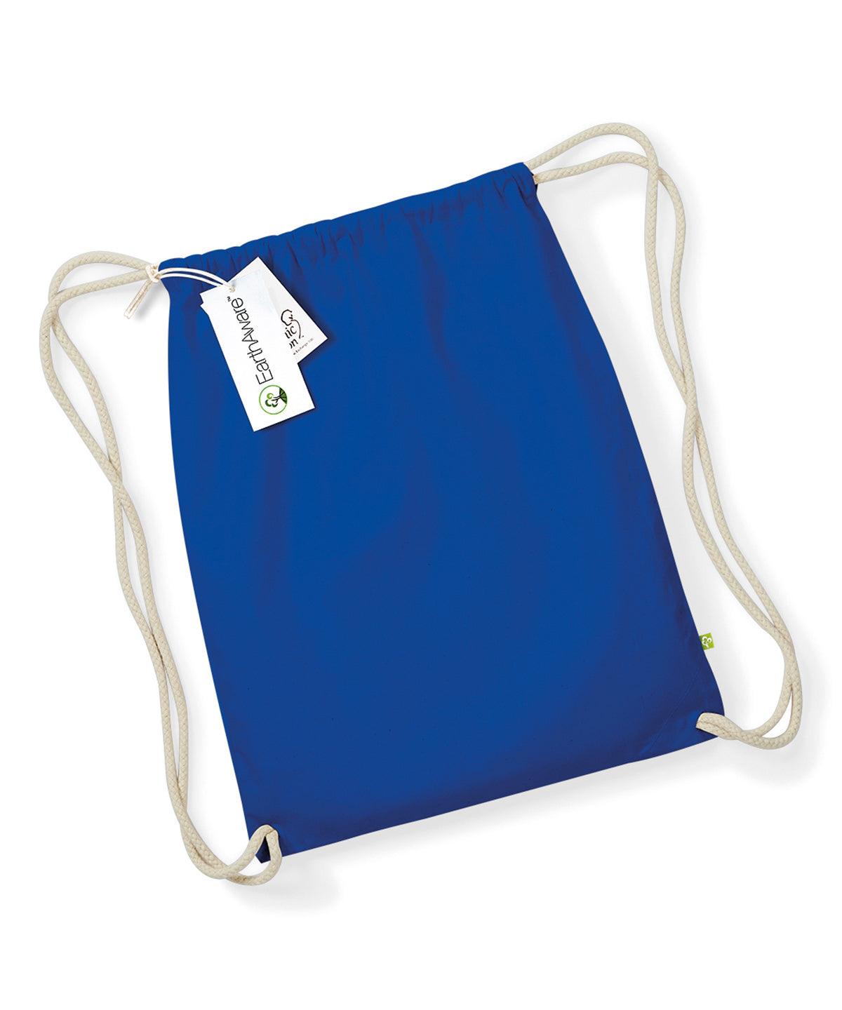 Bright Royal - EarthAware® organic gymsac Bags Westford Mill Bags & Luggage, New Colours For 2022, Organic & Conscious Schoolwear Centres