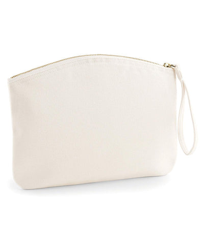 Natural - EarthAware® organic spring wristlet Bags Westford Mill Bags & Luggage, Organic & Conscious, Raladeal - High Stock Schoolwear Centres