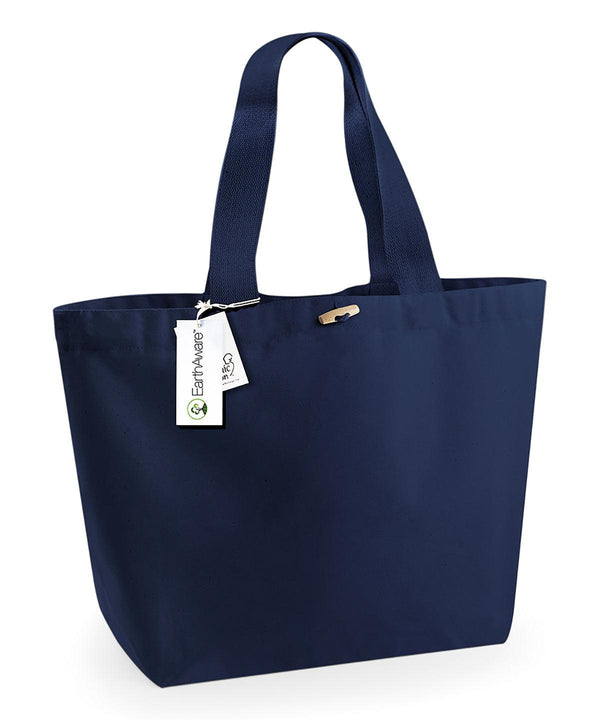 French Navy - EarthAware® organic marina tote XL Bags Westford Mill Bags & Luggage, Holiday Season, Organic & Conscious, Summer Accessories Schoolwear Centres