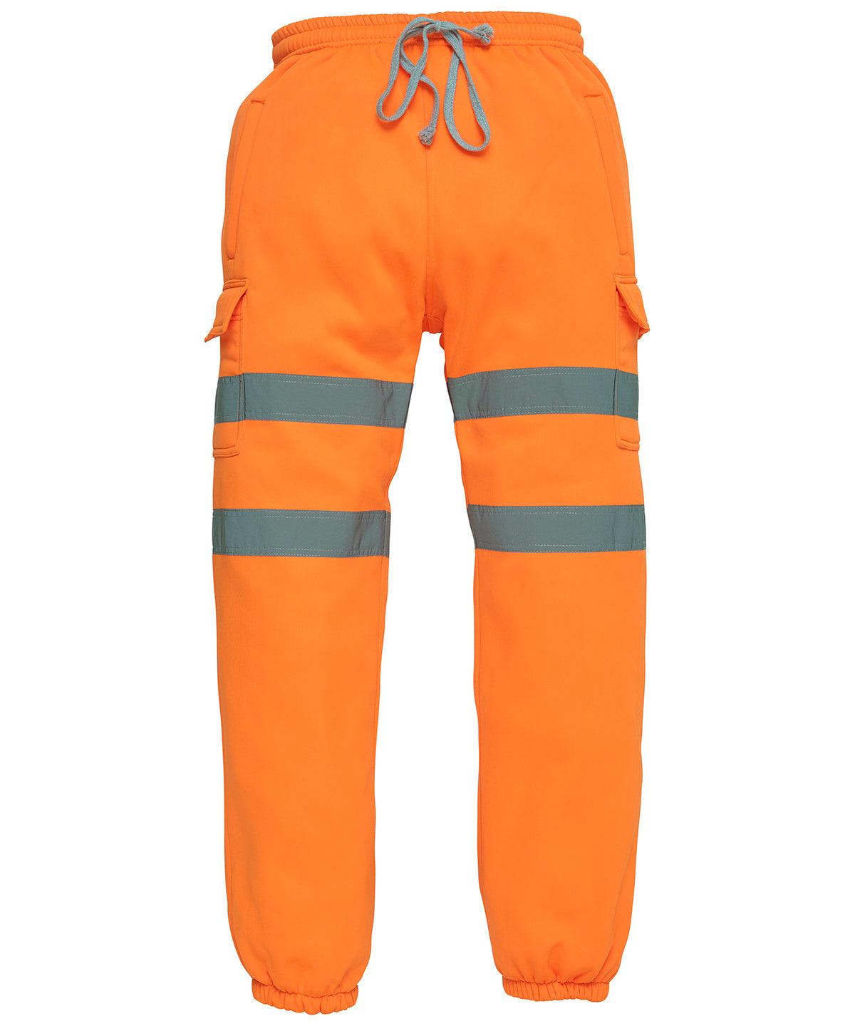 Orange - Hi-vis jogging pants (HV016T) Sweatpants Yoko Joggers, Must Haves, Safetywear Schoolwear Centres