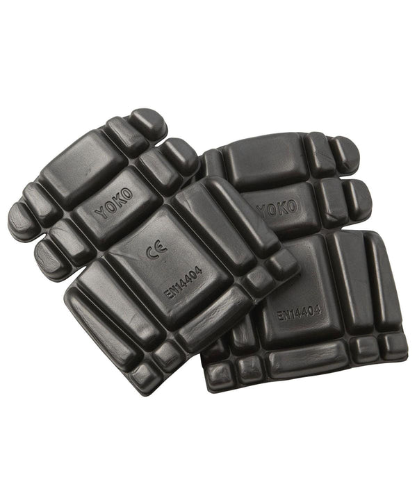 Black - Kneepads (WK006) Kneepads Yoko Gifting & Accessories, PPE, Safety Essentials, Safetywear, Workwear Schoolwear Centres