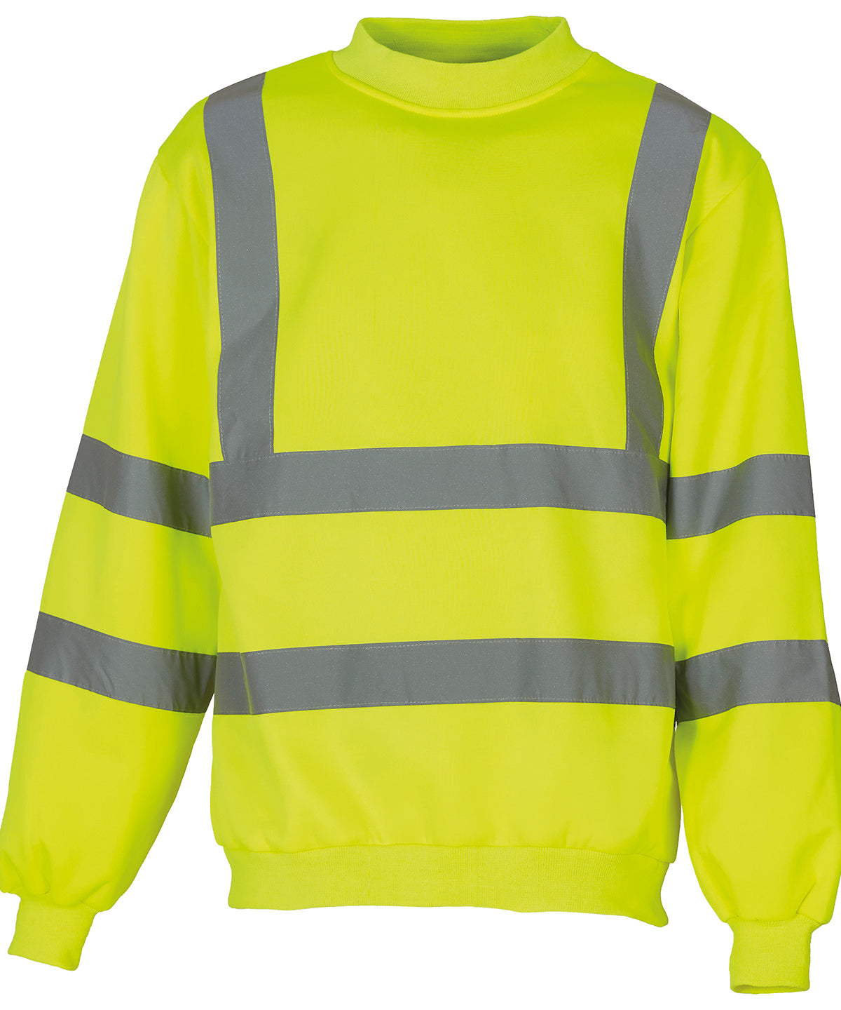 Yellow - Hi-vis sweatshirt (HVJ510) Sweatshirts Yoko Must Haves, New Colours for 2021, Plus Sizes, Safetywear, Sweatshirts, Workwear Schoolwear Centres