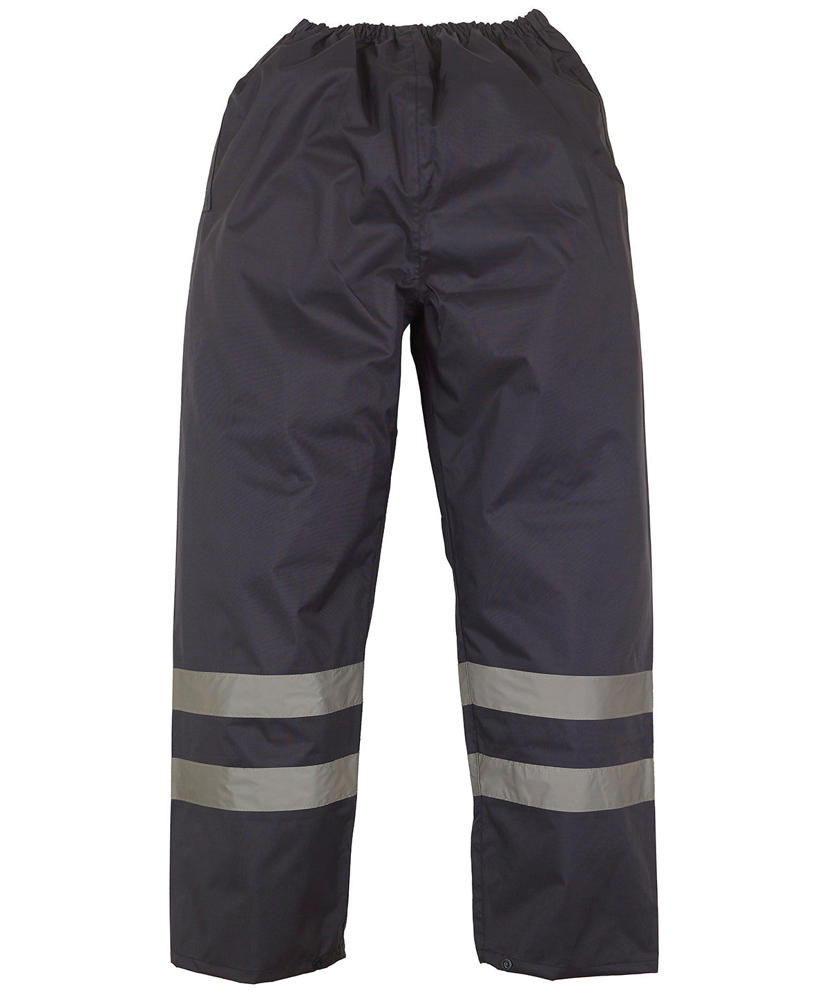 Navy - Hi-vis waterproof overtrousers (HVS461) Trousers Yoko Must Haves, Plus Sizes, Safetywear, Workwear Schoolwear Centres
