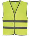 Yellow - Hi-vis reflective border kids waistcoat (HVW102CH) Safety Vests Yoko Junior, New Colours for 2023, Safety Essentials, Safetywear Schoolwear Centres