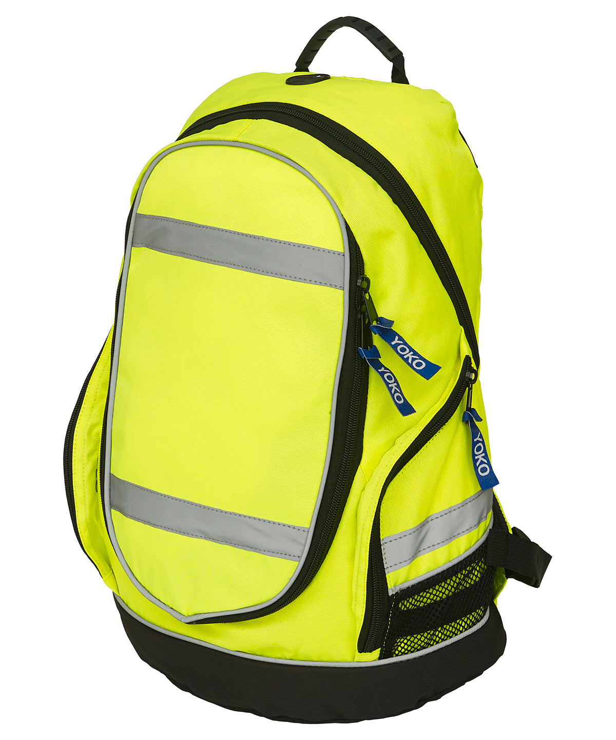 Yellow - Hi-vis London rucksack (YK8001) Bags Yoko Bags & Luggage, Safetywear Schoolwear Centres