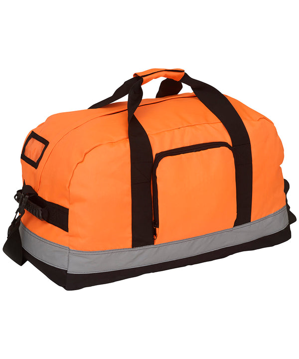 Orange - Hi-vis Seattle holdall (YK2518) Bags Yoko Bags & Luggage, Safetywear Schoolwear Centres