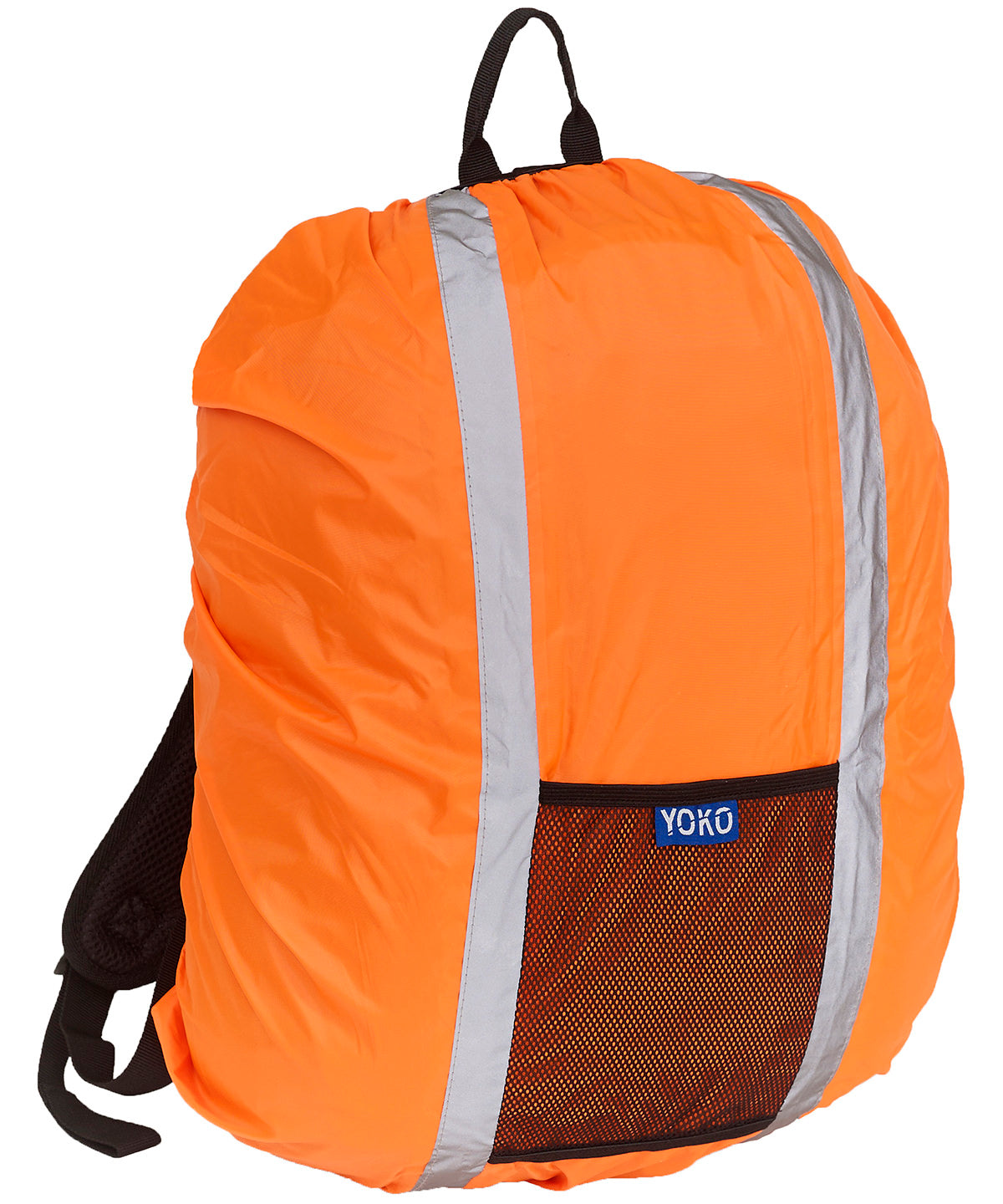 Orange - Hi-vis rucksack cover (HVW068) Bags Yoko Bags & Luggage, Camo, Safetywear, Workwear Schoolwear Centres