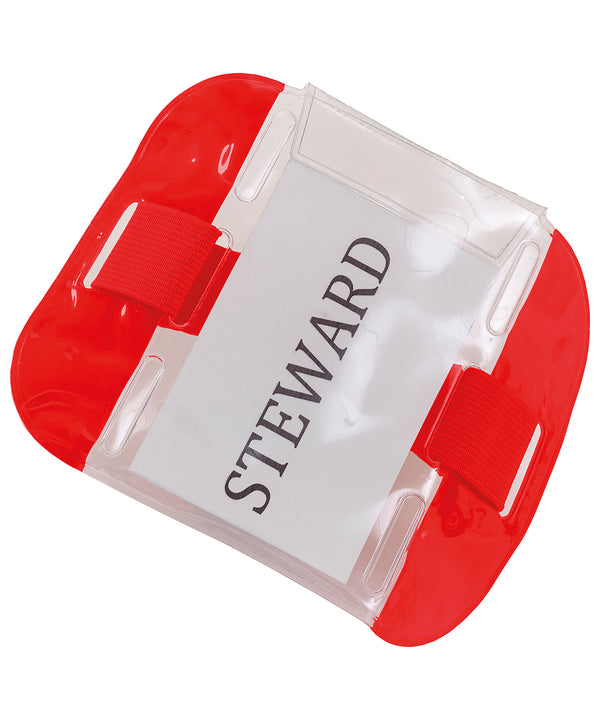 Red - ID armbands (ID03) Armbands Yoko Safetywear, Workwear Schoolwear Centres