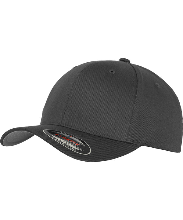 Dark Grey - Flexfit fitted baseball cap (6277) Caps Flexfit by Yupoong 2022 Spring Edit, Headwear, Must Haves, New Colours for 2023, Rebrandable, Summer Accessories Schoolwear Centres