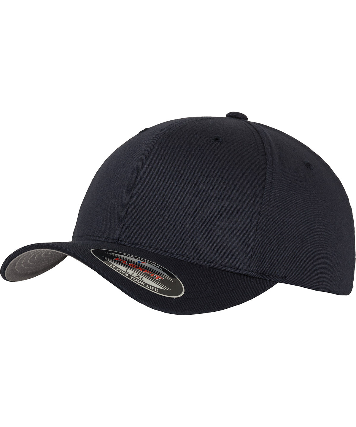 Dark Navy - Flexfit fitted baseball cap (6277) Caps Flexfit by Yupoong 2022 Spring Edit, Headwear, Must Haves, New Colours for 2023, Rebrandable, Summer Accessories Schoolwear Centres