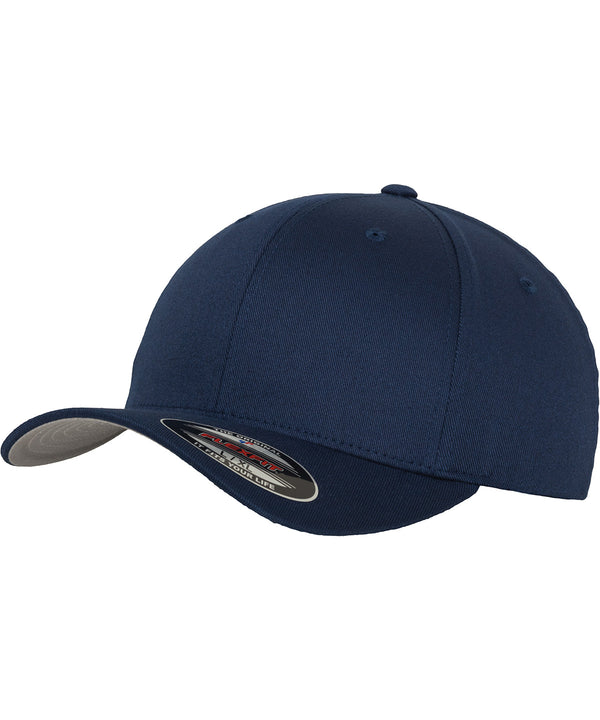 Navy - Flexfit fitted baseball cap (6277) Caps Flexfit by Yupoong 2022 Spring Edit, Headwear, Must Haves, New Colours for 2023, Rebrandable, Summer Accessories Schoolwear Centres
