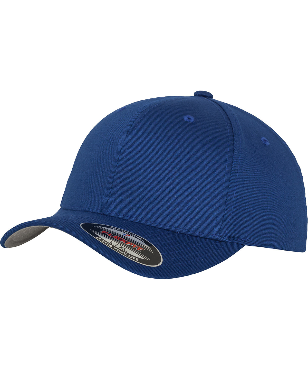 Royal - Flexfit fitted baseball cap (6277) Caps Flexfit by Yupoong 2022 Spring Edit, Headwear, Must Haves, New Colours for 2023, Rebrandable, Summer Accessories Schoolwear Centres