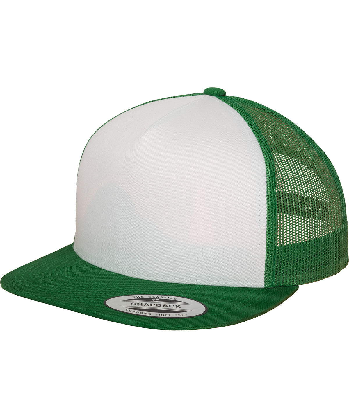 Kelly/White/Kelly - Classic trucker (6006W) Caps Flexfit by Yupoong Headwear, New Colours for 2023, Rebrandable Schoolwear Centres