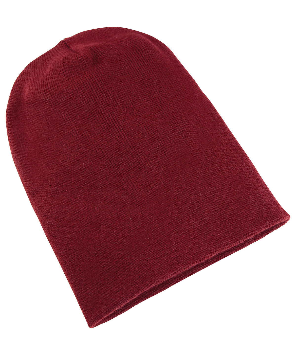 Maroon - Heavyweight long beanie (1501KC) Hats Flexfit by Yupoong Headwear, Must Haves, New Colours for 2023, Winter Essentials Schoolwear Centres