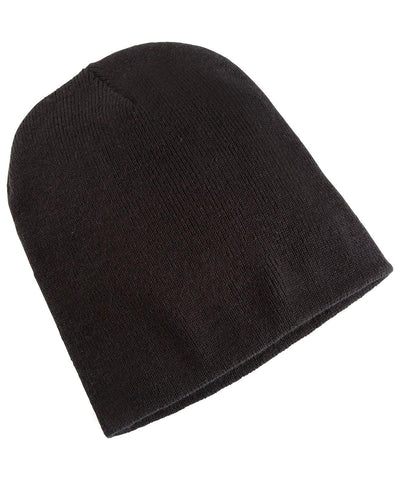 FlexFit Heavyweight Beanie | Black | Charcoal | Heather Grey | Maroon | Navy | Purple | Red | Royal | White - Schoolwear Centres | School Uniform Centres